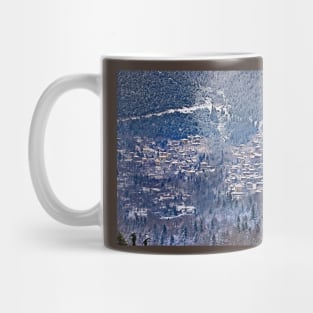 The magic of mountainous Greece Mug